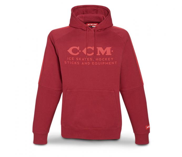 CCM F4758 Heritage Logo Hooded Fleece