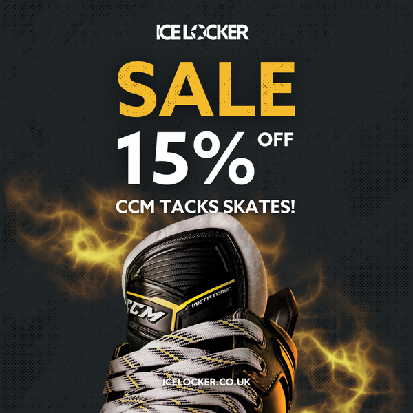 15% Off CCM Tacks Skates!