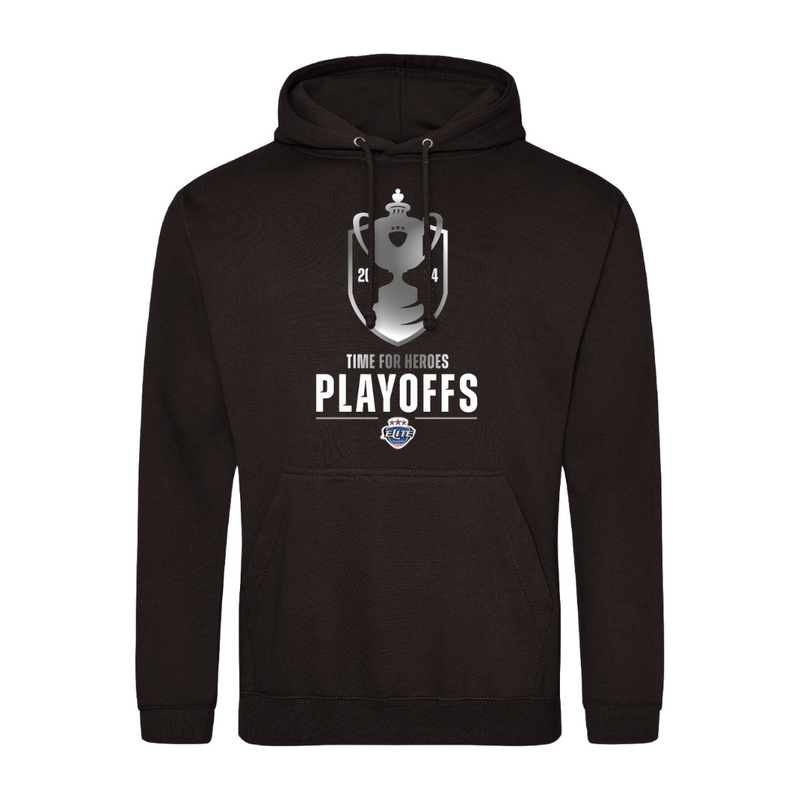 Elite Playoffs 2024 Time For Heroes Line Up Hoodie