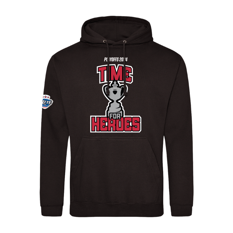 Elite Playoffs 2024 Time For Heroes Hoodie