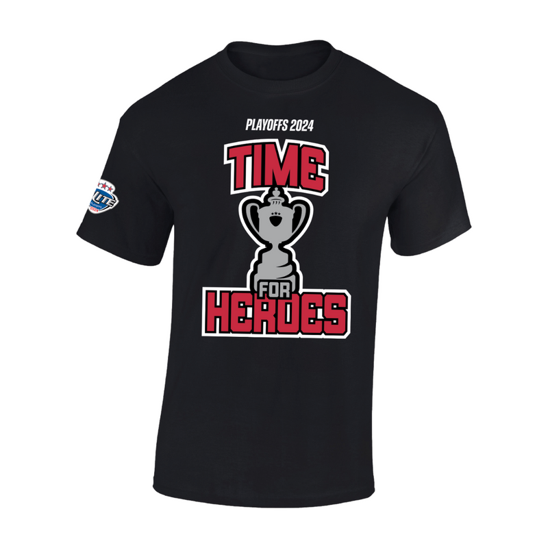 Elite Playoffs 2024 Time for Heroes T-Shirt