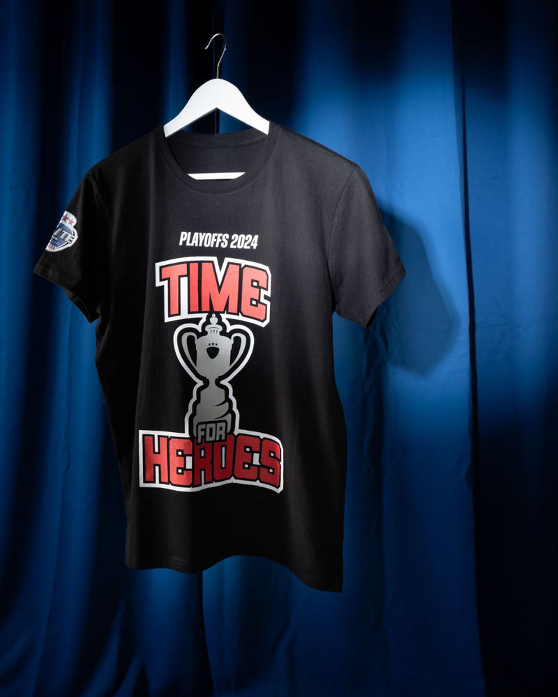 Elite Playoffs 2024 Time for Heroes T-Shirt