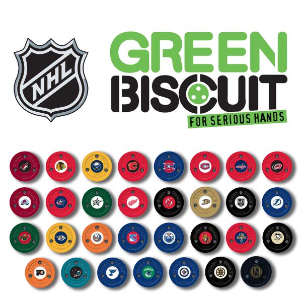 NHL Team Green Biscuit