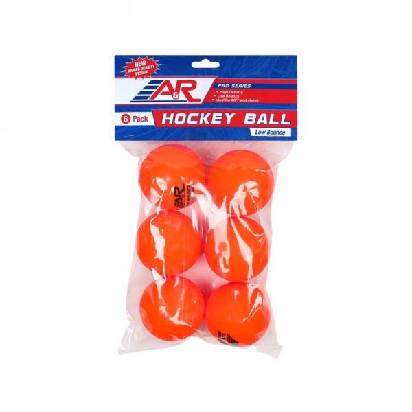 A&R Low Bounce Orange Ball 6 Pack