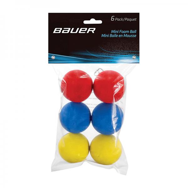 Bauer Mini Foam Ball 6 Pack