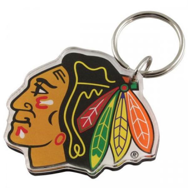 NHL Chicago Blackhawks Acrylic Keychain