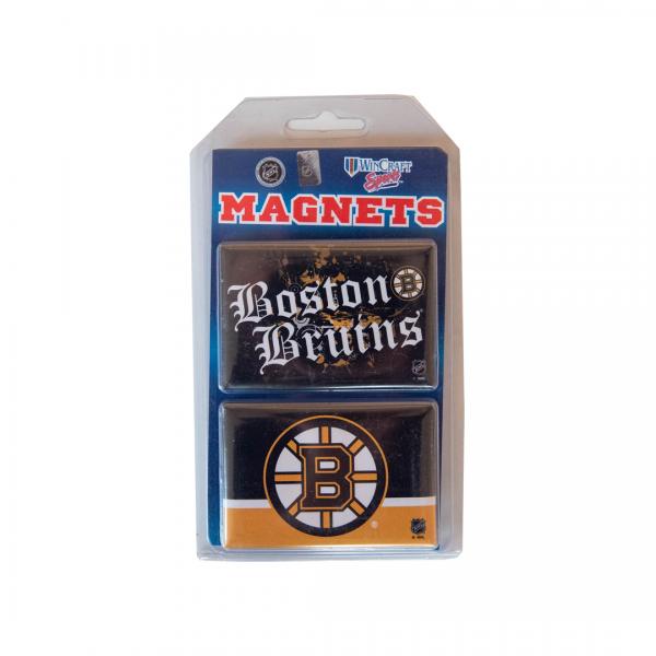 NHL Boston Bruins Magnet Set