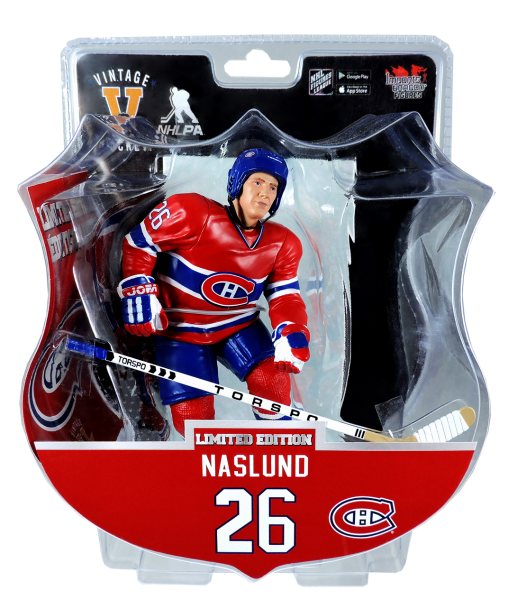 NHL Montreal Canadiens 6" Mats Naslund 85/86 Home Jersey Figure