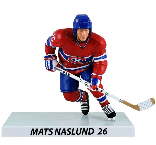 NHL Montreal Canadiens 6" Mats Naslund 85/86 Home Jersey Figure