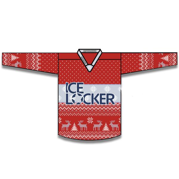Cross Check Ice Locker Christmas Jersey