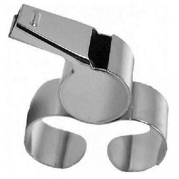 A&R Ref Finger Whistle Metal