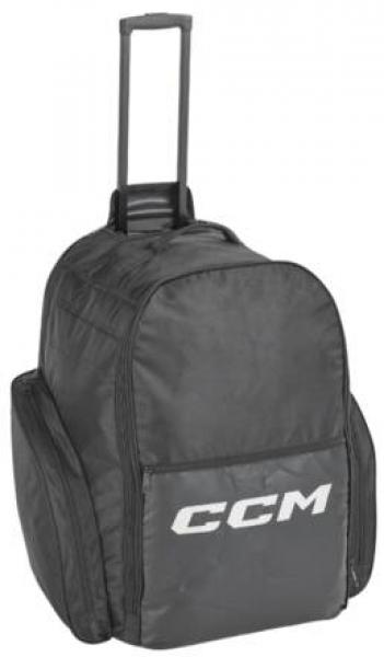 CCM 490 Player Wheeled Backpack Black